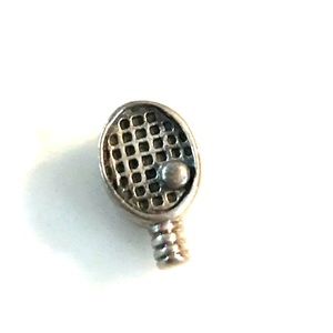 Chamilia silver tennis racket charm
